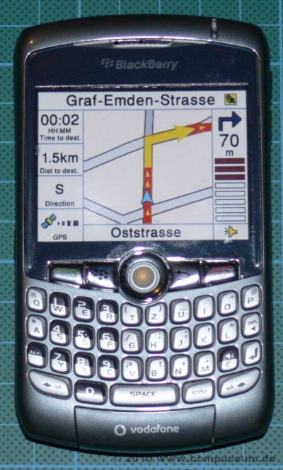 Blackberry 8310 Curve silber